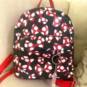 Minnie Mini Backpack Red Bow Disney Minnie Mouse